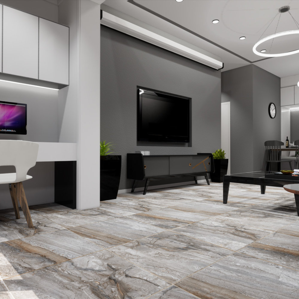 Gạch Ấn Độ 600x600 DYNAMO AZUL M66002