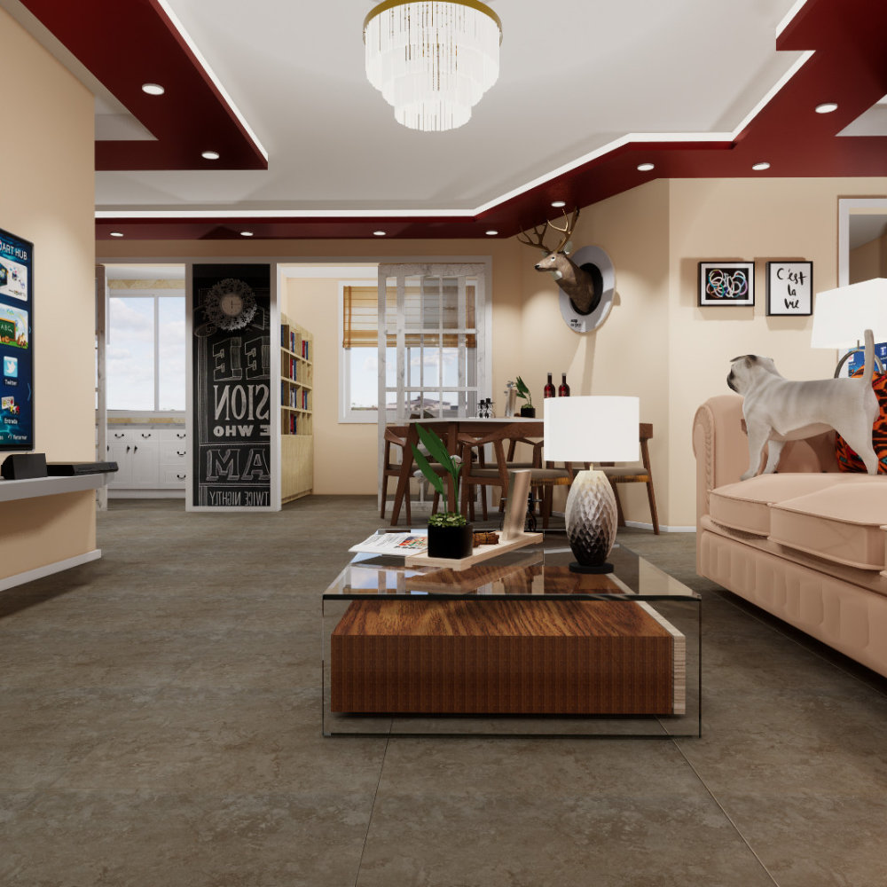 Gạch Ấn Độ 600x600 COVEY TAUPE M66004