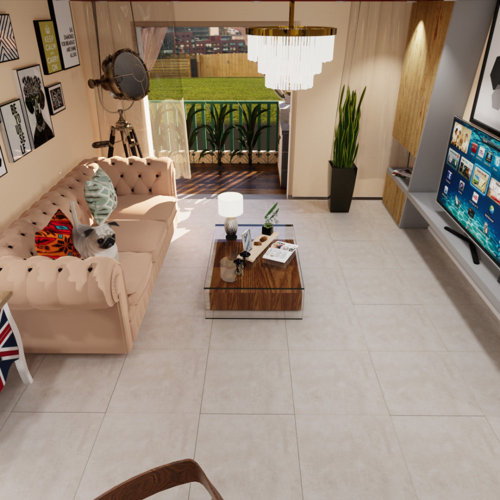 Gạch Ấn Độ 600x600 DUNE BIANCO M66009