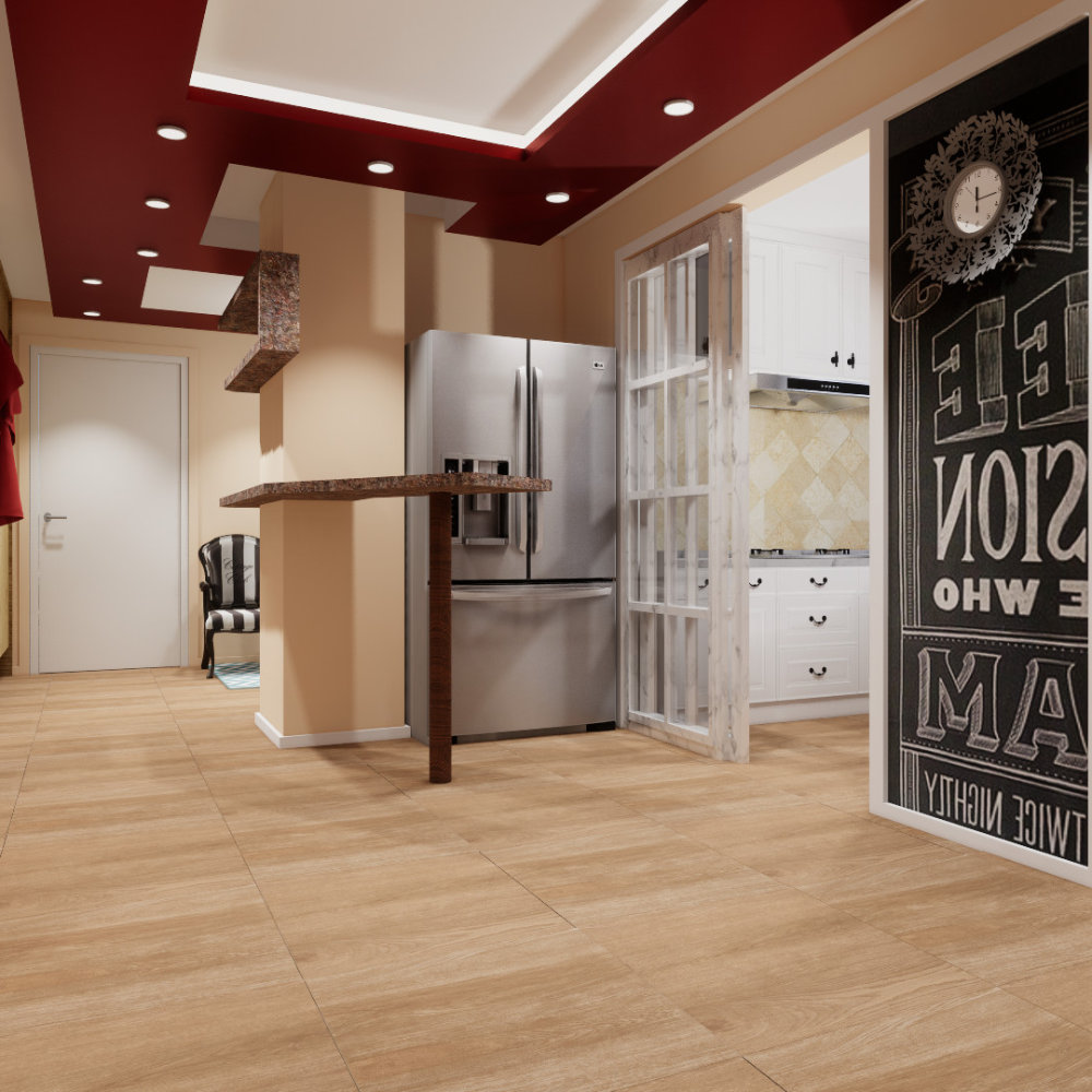 Gạch Ấn Độ 600x600 NEWPORT WOOD M66011