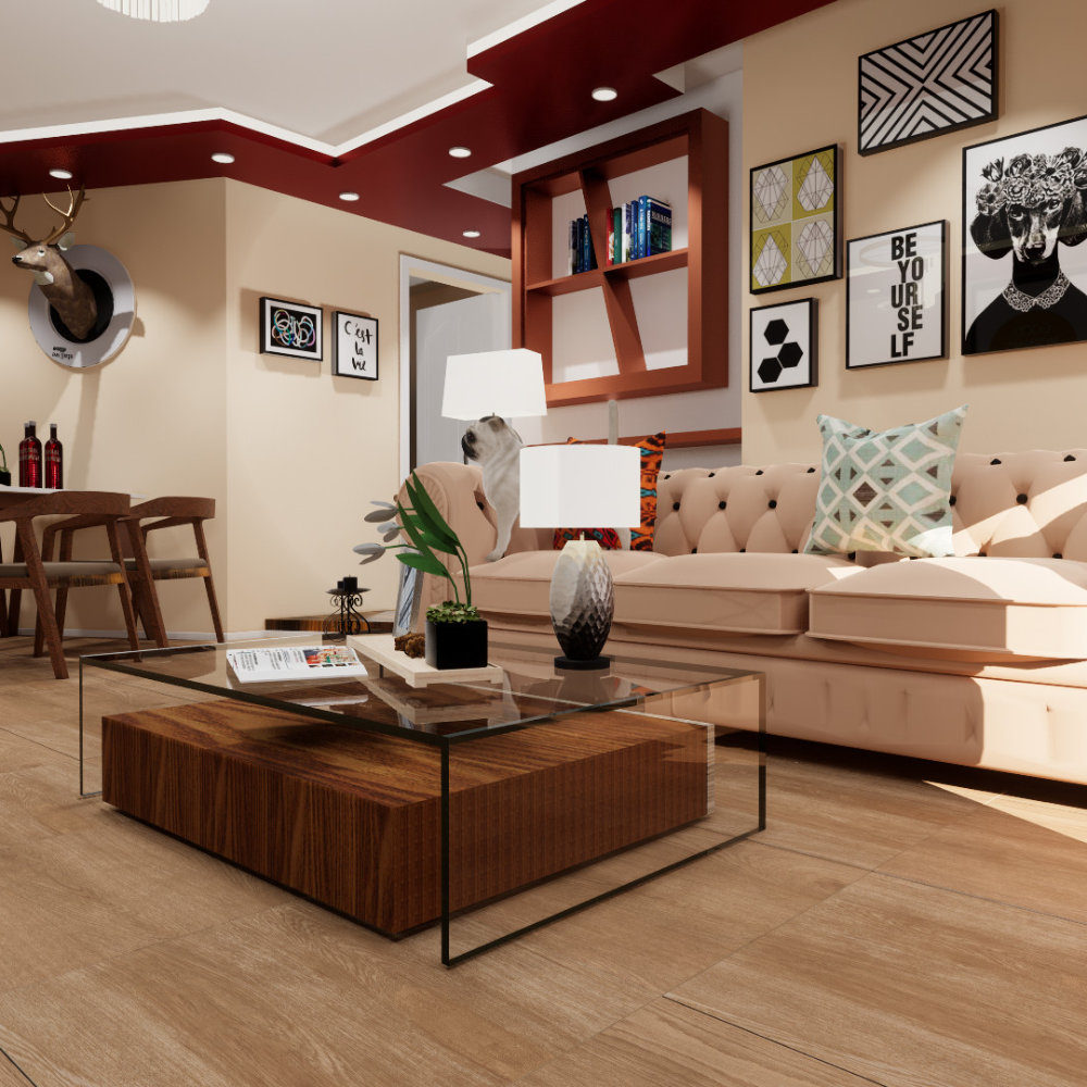 Gạch Ấn Độ 600x600 NEWPORT WOOD M66011