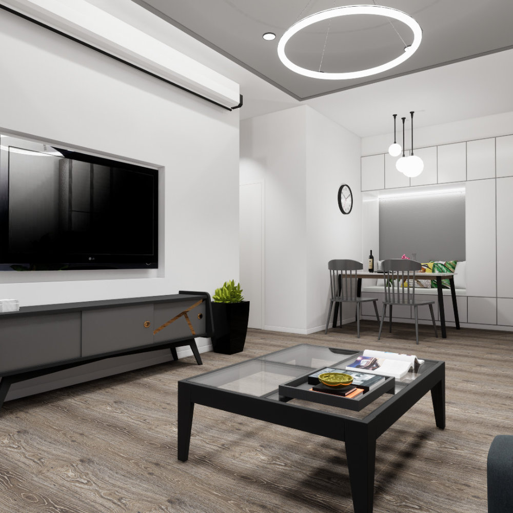 Gạch Ấn Độ 600x600 JANUS NERO M66012