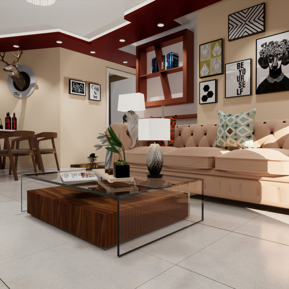 Gạch Ấn Độ 600x600 EMBER BIANCO CR66002