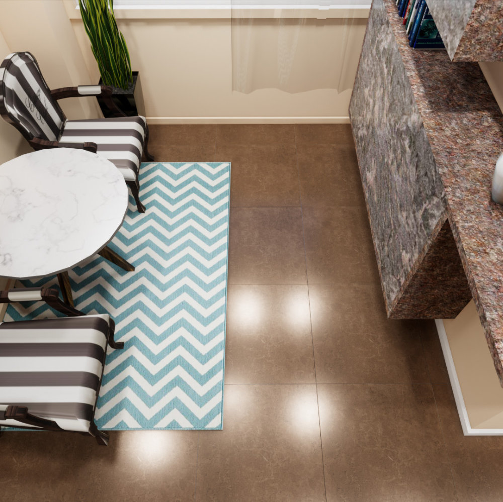 Gạch Ấn Độ 600x600 EMBER CHOCO CR66004