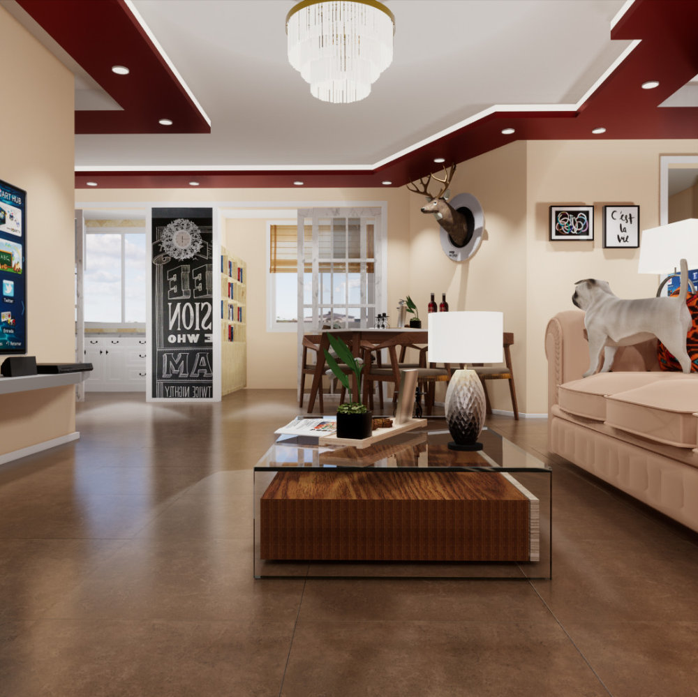 Gạch Ấn Độ 600x600 EMBER CHOCO CR66004