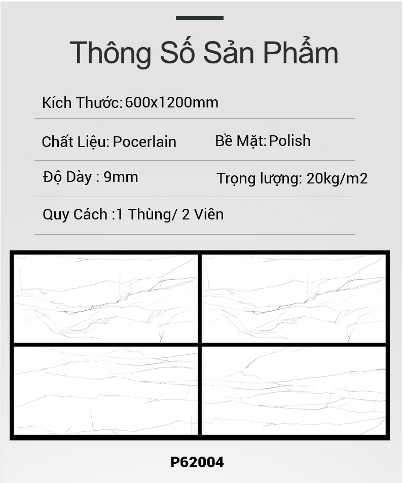 Gạch Ấn Độ 600x1200 P62004