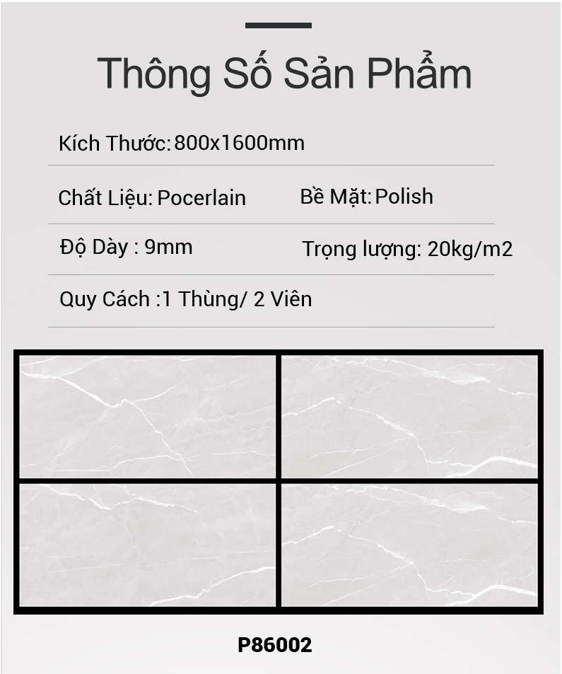 Gạch Ấn Độ 800x1600 P86002