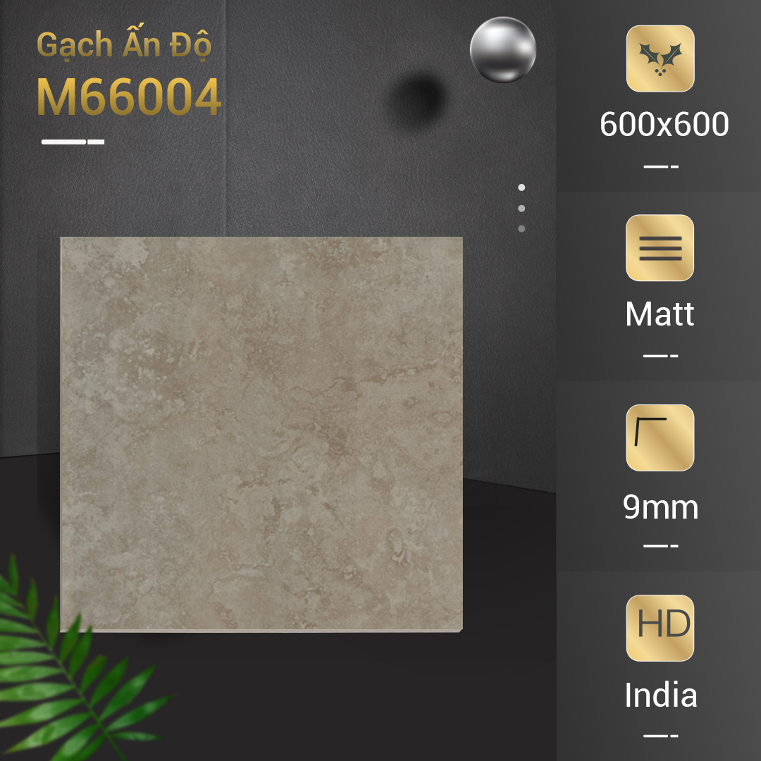 Gạch Ấn Độ 600x600 COVEY TAUPE M66004