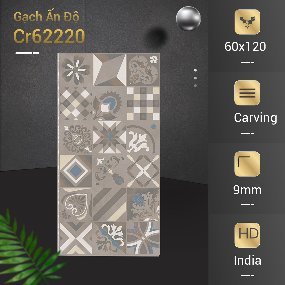 Gạch Ấn Độ 60x120 Cr62220