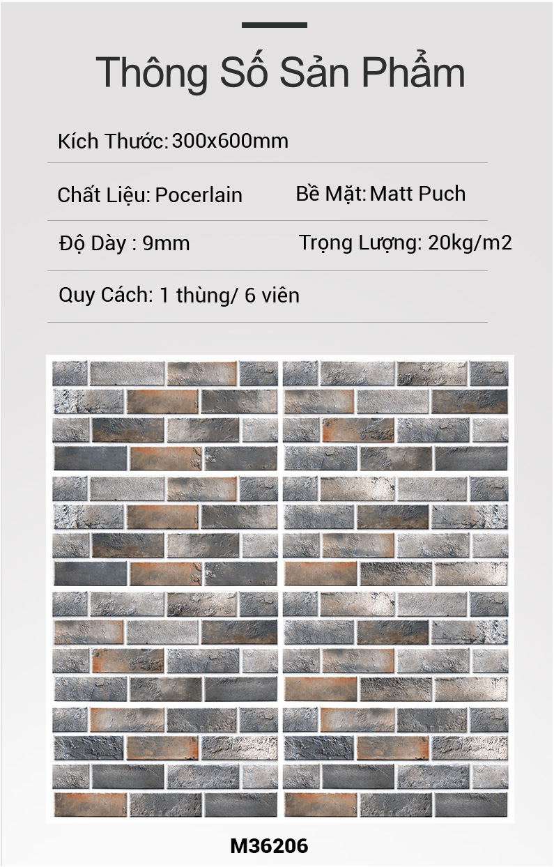 Gạch Ấn Độ 30x60 M36206