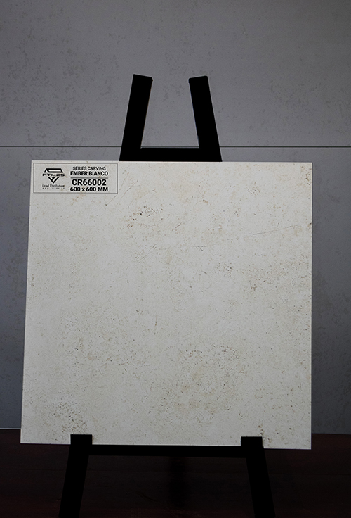 Gạch Ấn Độ 600x600 EMBER BIANCO CR66002