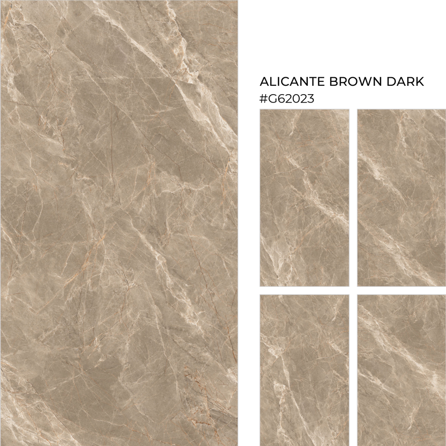 FTILES 600X1200 ALICANTE BROWN DARK AZ-G62023